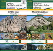 Mapa ornitológico del Paraje Natural de Sierra Crestellina y de la Sierra de la Utrera (Casares, Málaga)